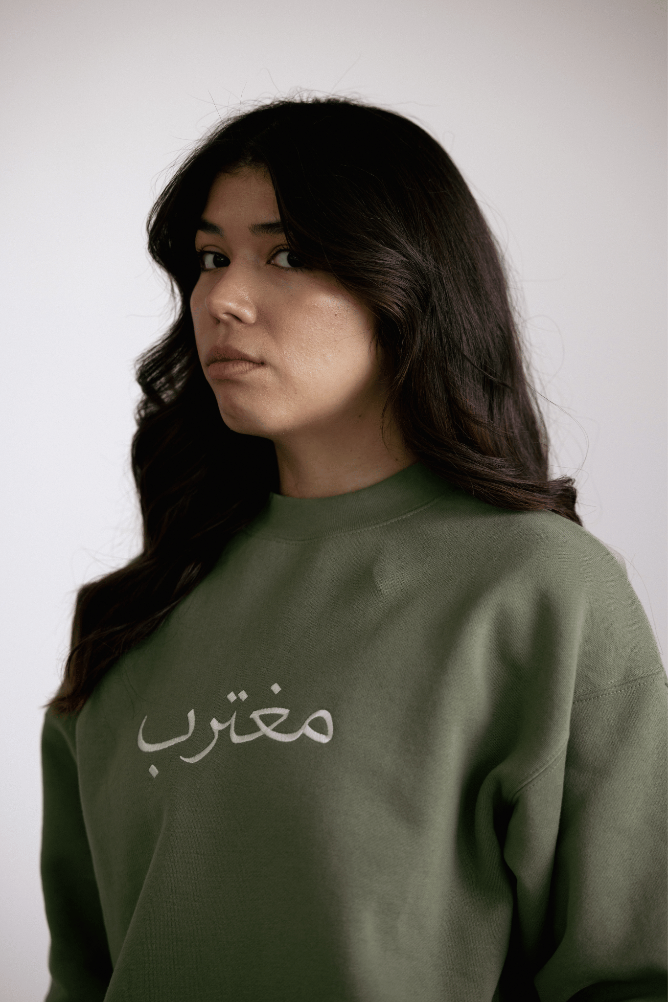 مغترب ("mughtarib") Crewneck Sweatshirt