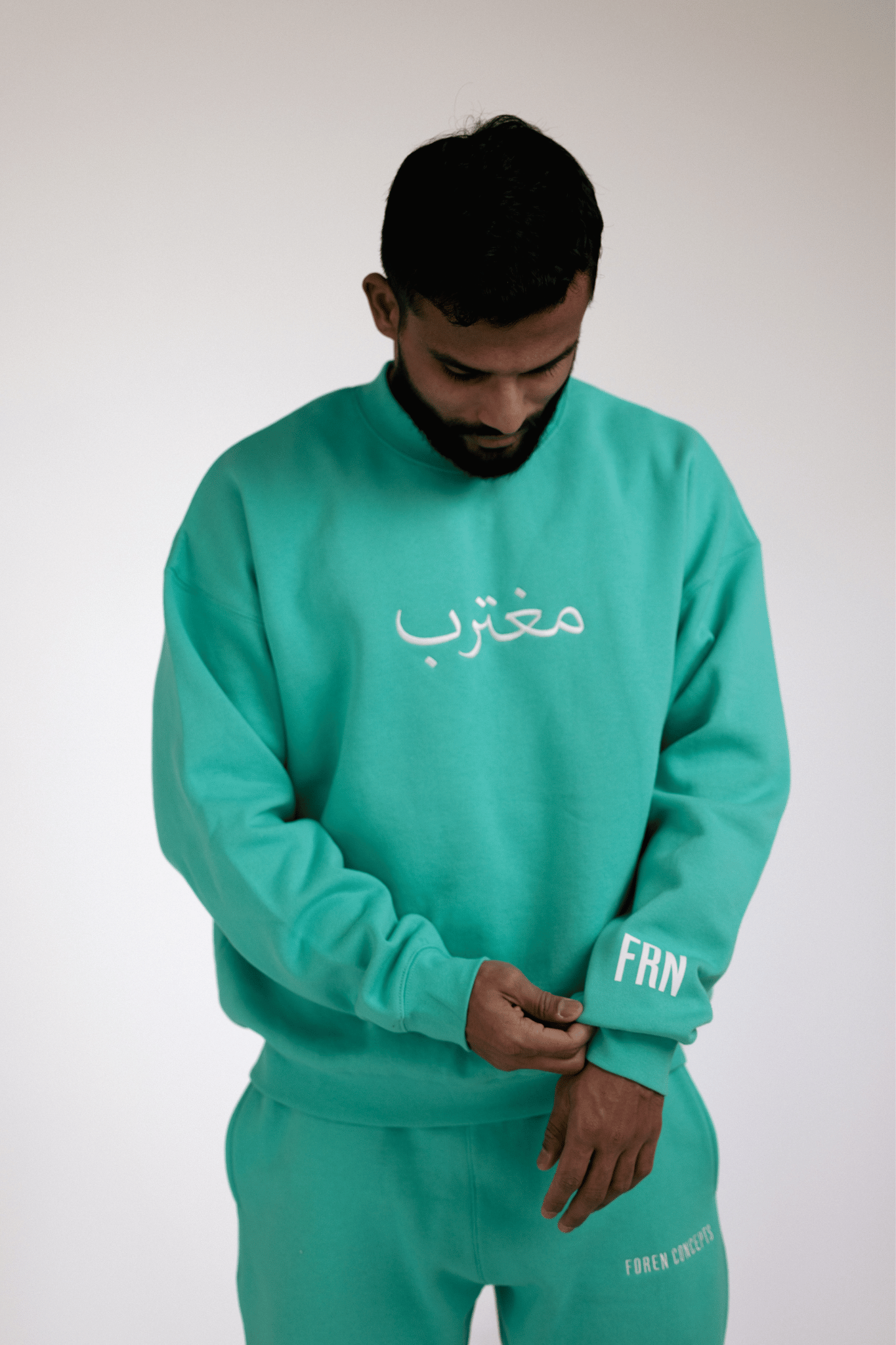 مغترب ("mughtarib") Crewneck Sweatshirt